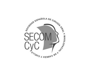Logo SECOM - Sociedad Española de Cirugía Oral y Maxilofacial y de Cabeza y Cuello